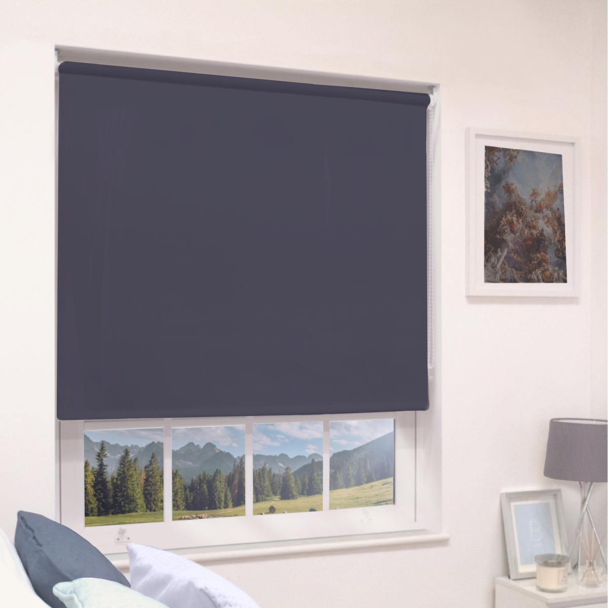 Blackout Roller Blind - Light Grey / 150cm / 210cmcm / 210cm – image 2