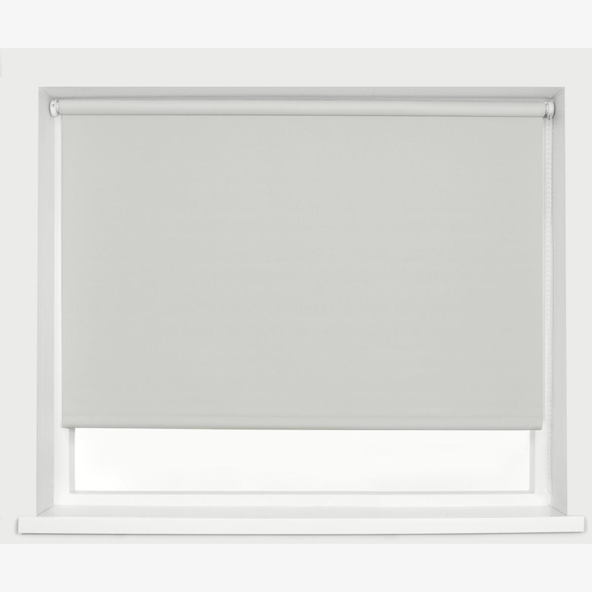 Blackout Roller Blind - Light Grey / 150cm / 210cmcm / 210cm – image 1