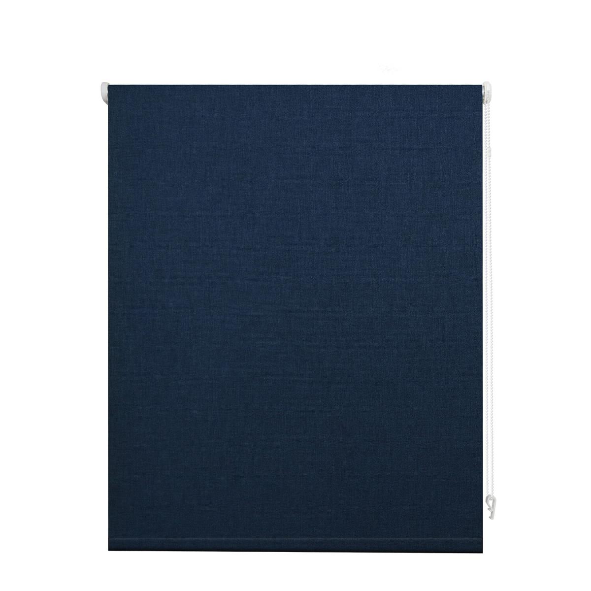 Textured Blackout Roller Blind - Blue / 180cm – image 2
