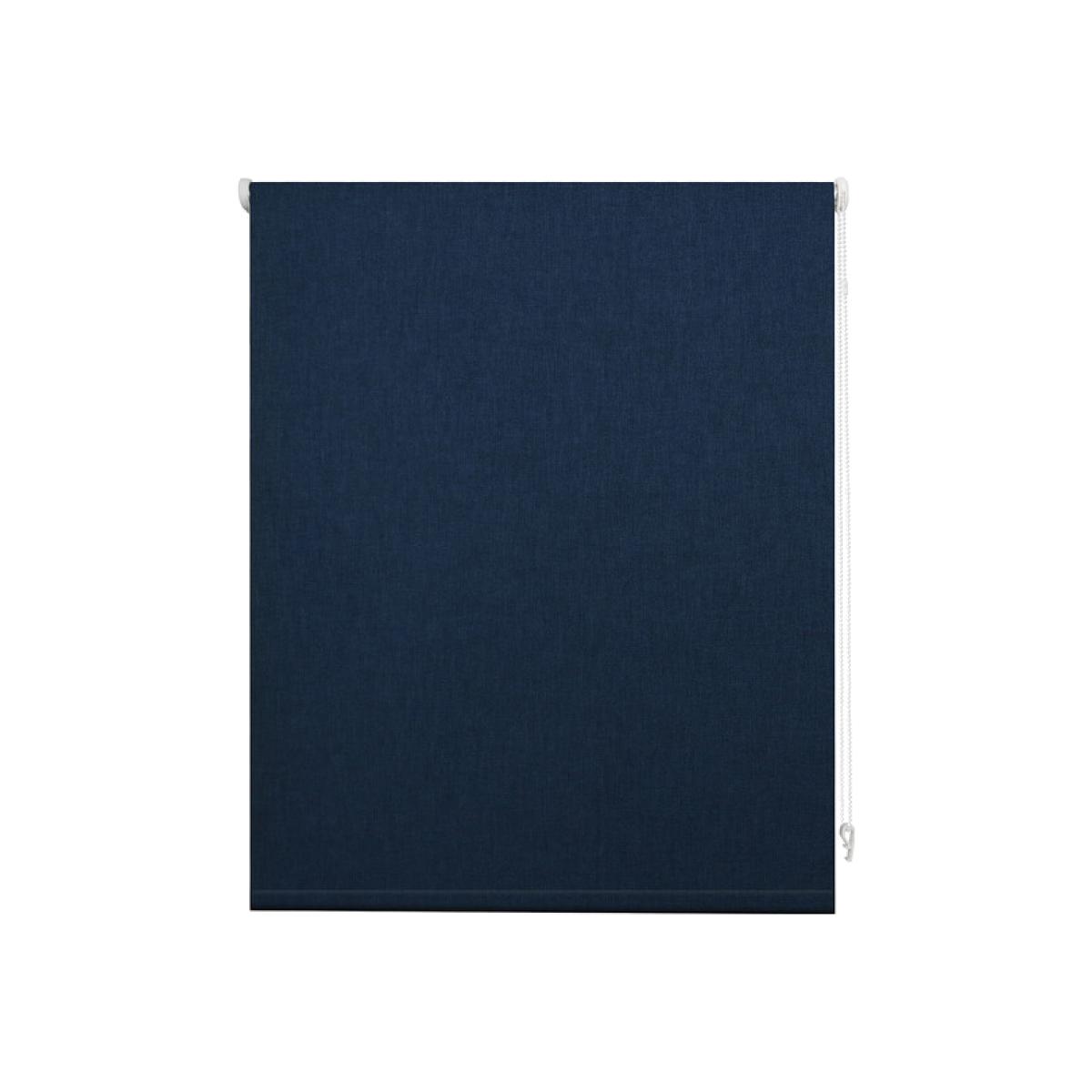 Textured Blackout Roller Blind - Blue / 180cm – image 1