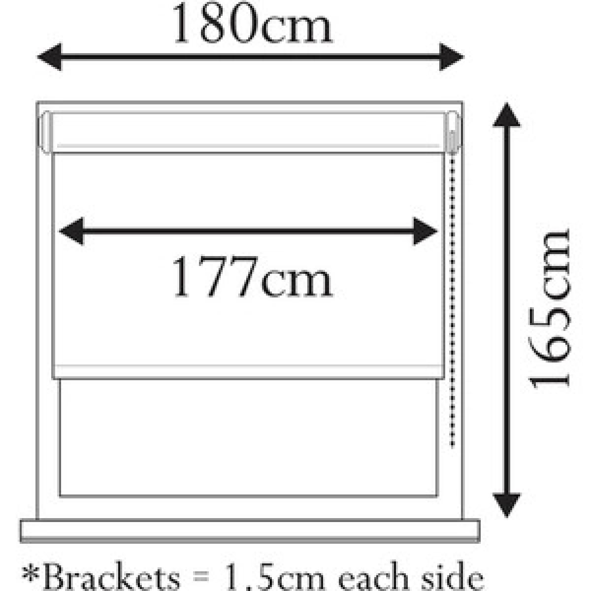 Plain Blackout Roller Blinds - Light Grey / 90cm – image 8