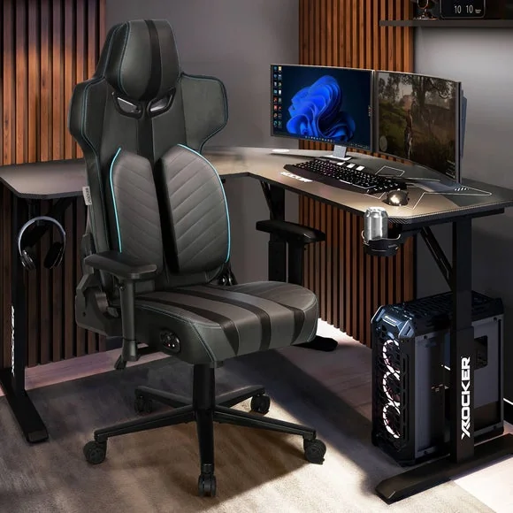X Rocker Chorus Audio Gaming Chair with Ergotek Comfort Pads – image 1