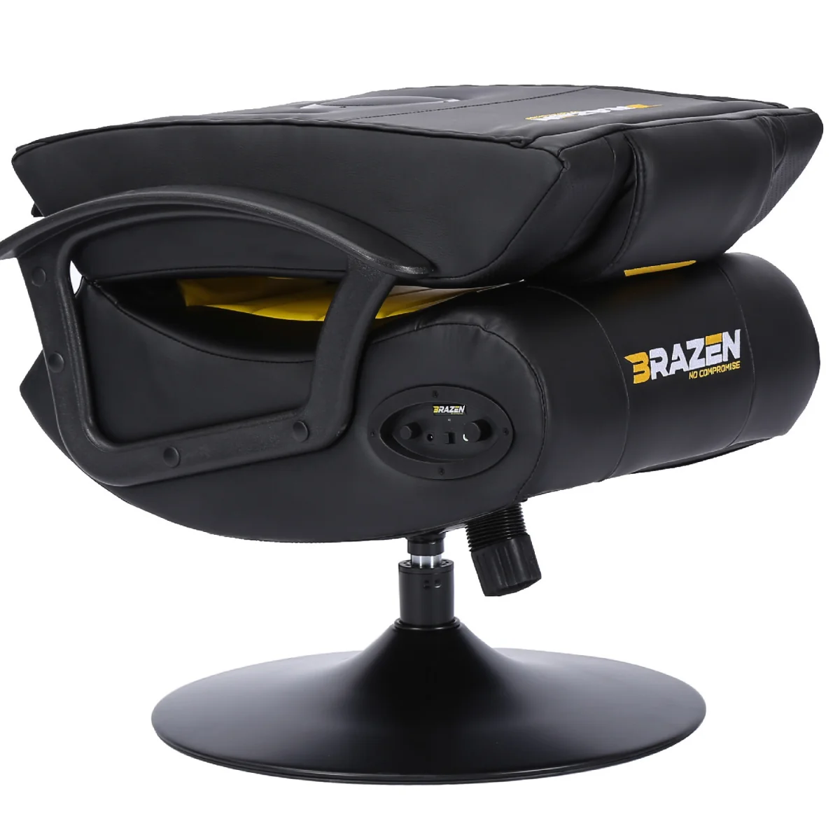 BraZen Stag 2.1 Bluetooth Surround Sound Gaming Chair - White – image 11
