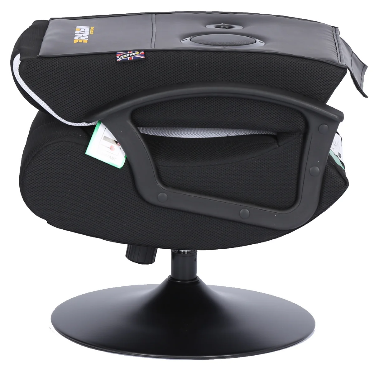 BraZen Stag 2.1 Bluetooth Surround Sound Gaming Chair - White – image 3