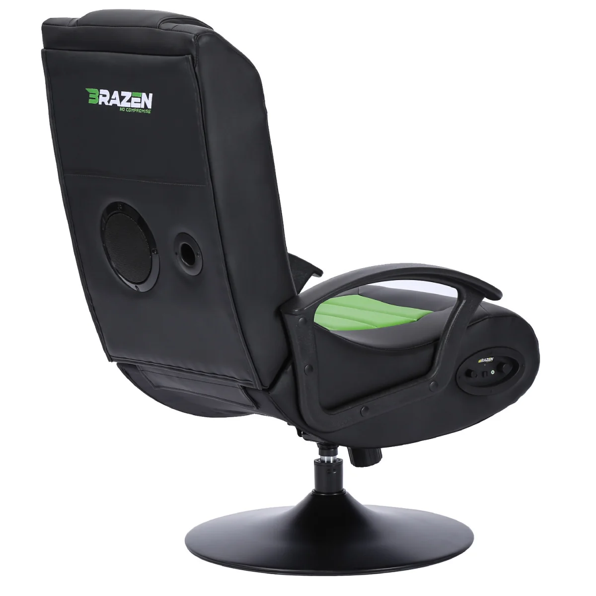 BraZen Stag 2.1 Bluetooth Surround Sound Gaming Chair - White – image 6