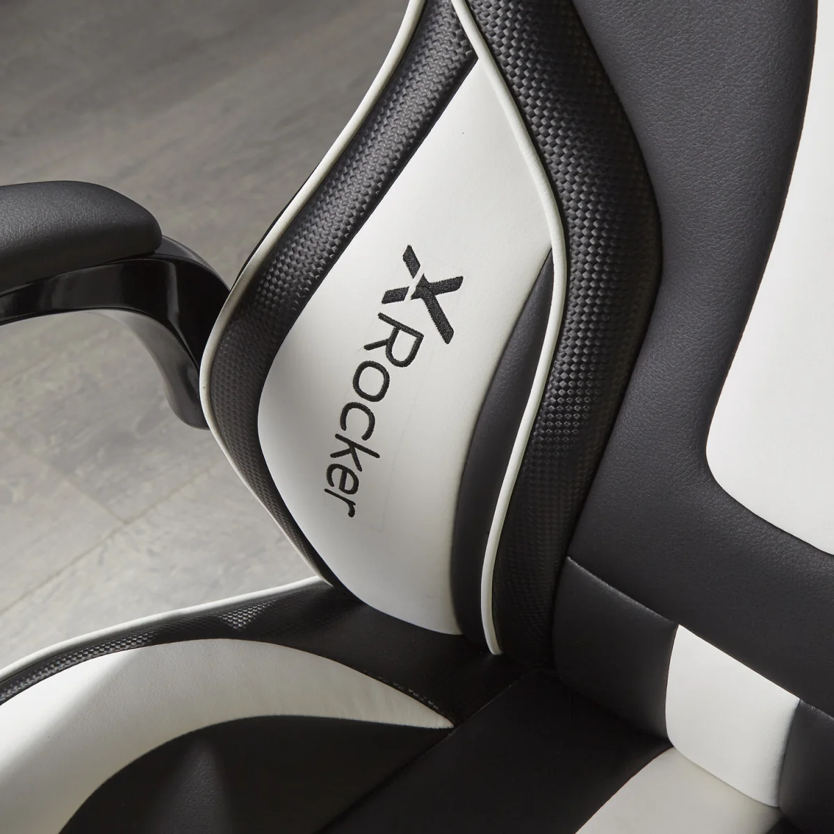 X Rocker Maverick Office Gaming Chair - Black/White – image 4