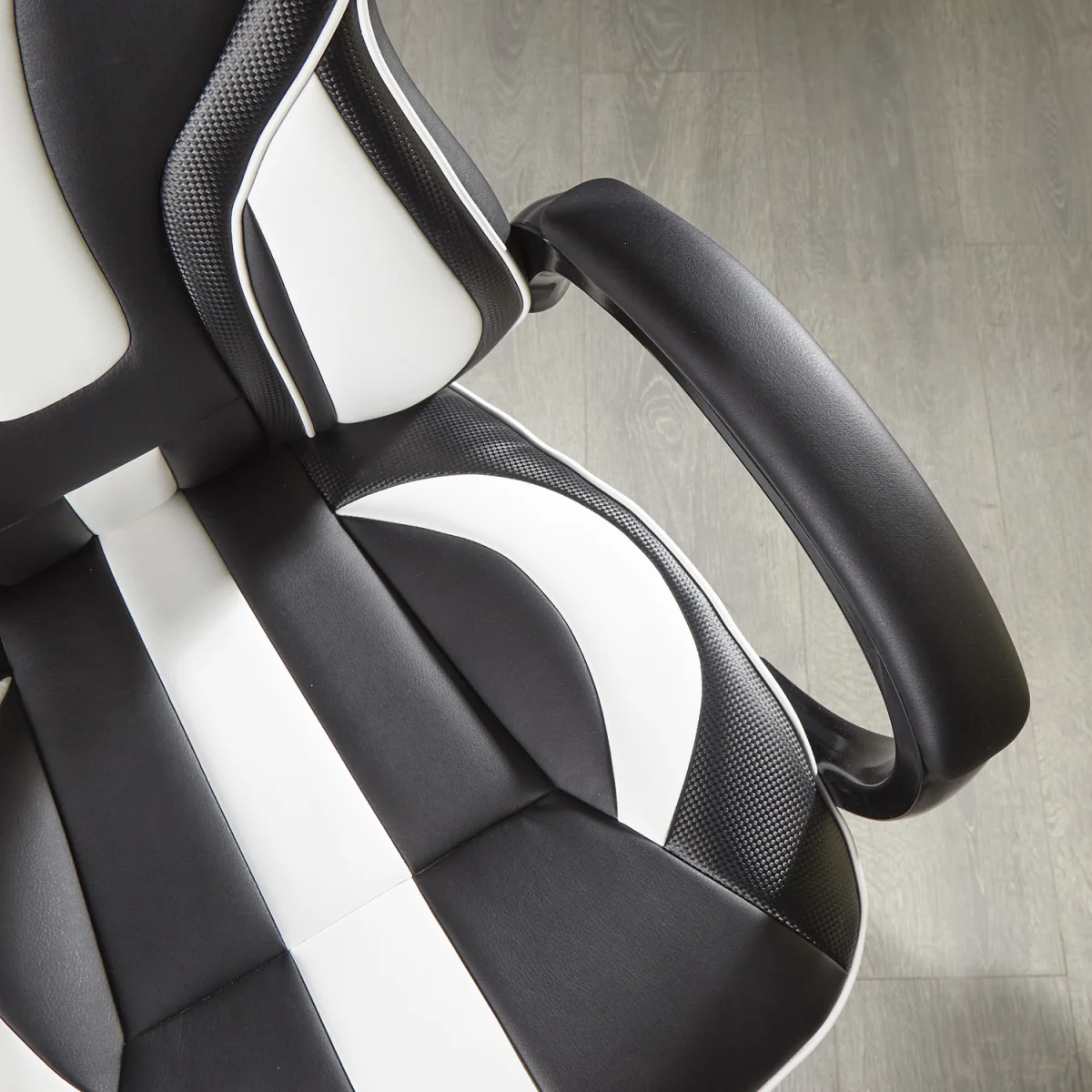 X Rocker Maverick Office Gaming Chair - Black/White – image 5