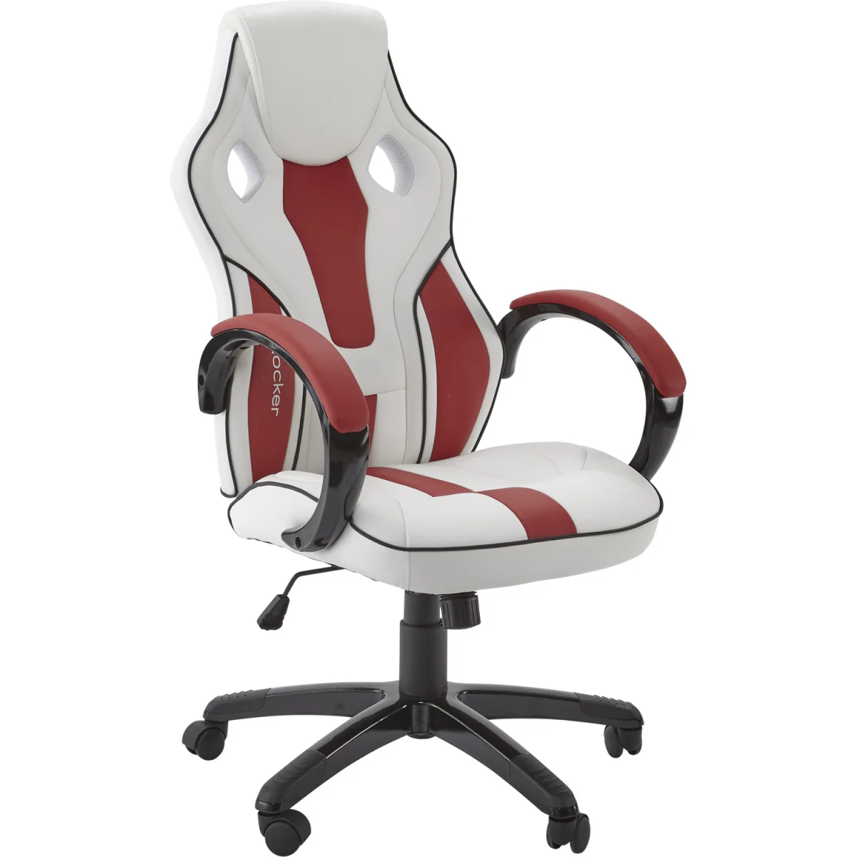 X Rocker Maverick Office Gaming Chair - Red/White – image 2