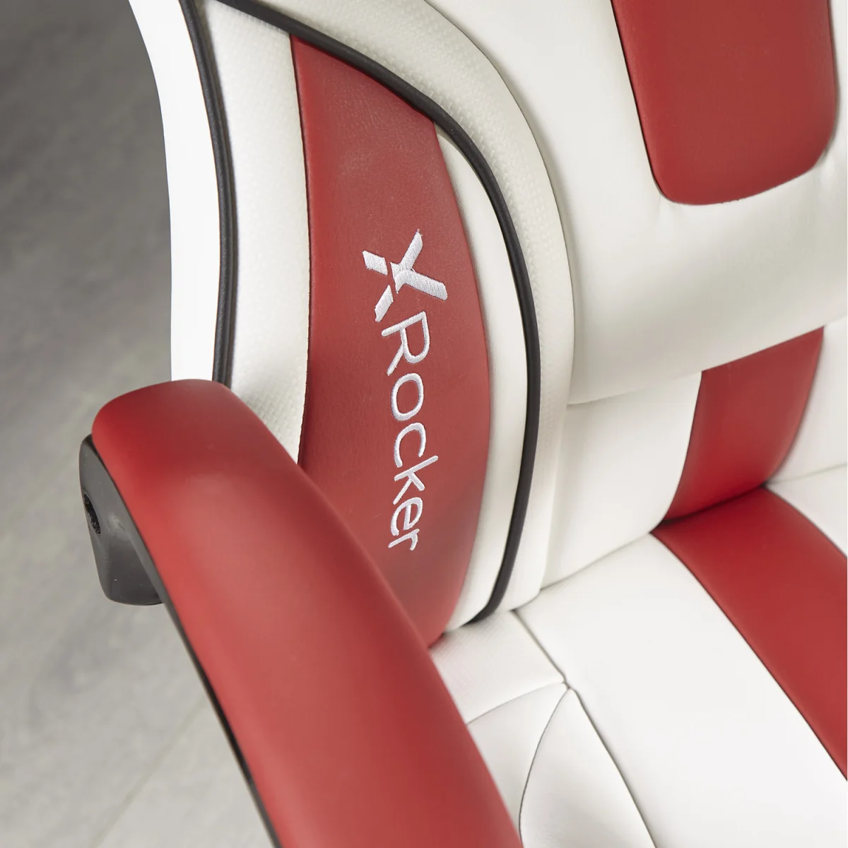 X Rocker Maverick Office Gaming Chair - Red/White – image 5
