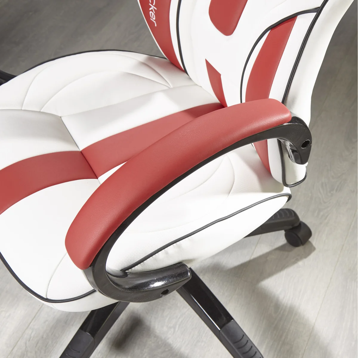 X Rocker Maverick Office Gaming Chair - Red/White – image 7