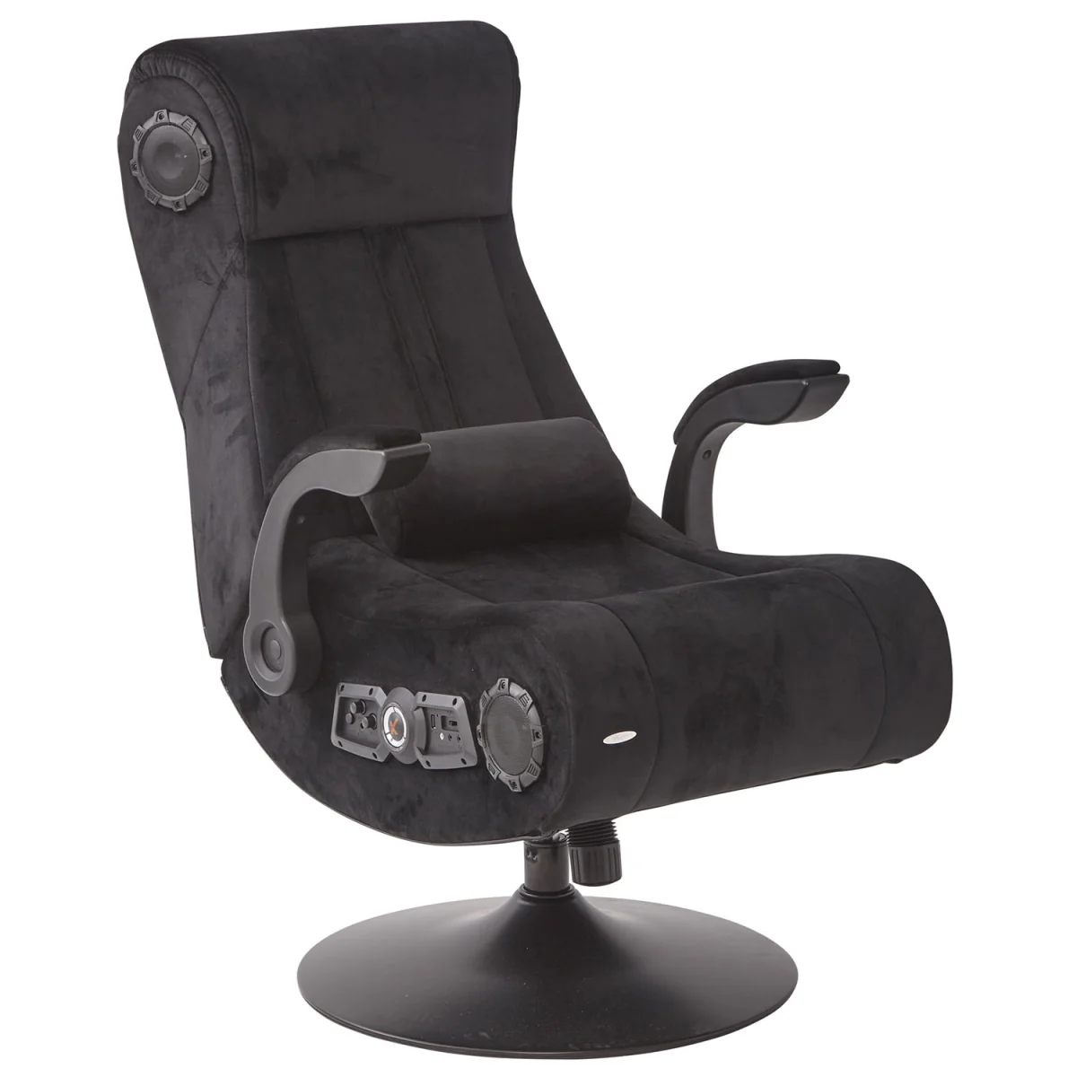 X Rocker Deluxe Chenille Gaming Chair - Black – image 8