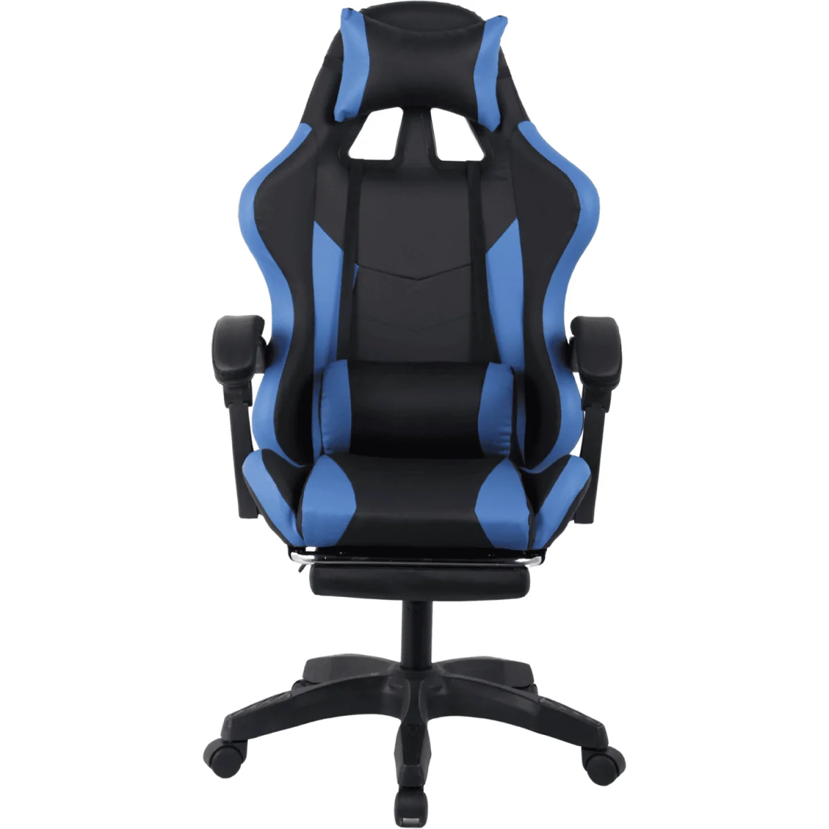 Neuro Adjustable PVC Gaming Chair with Pull-out Legrest - Pink & White / FabricFoamMetalNylonPolypropyleneSteelPVC – image 14