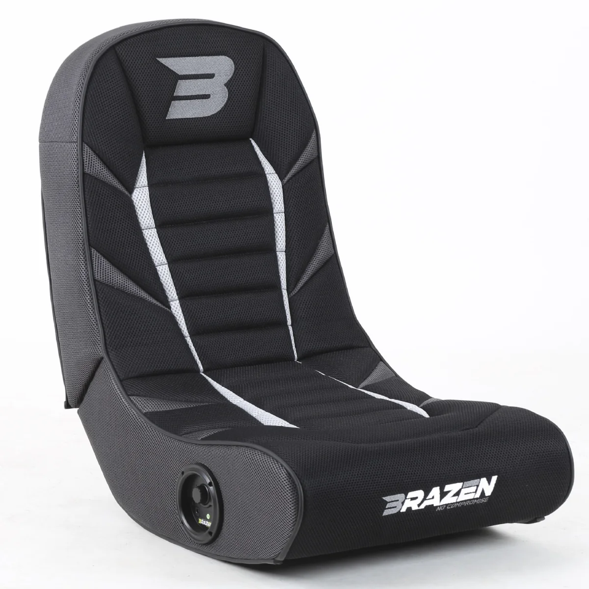 BraZen Python 2.0 Bluetooth Gaming Chair - Grey – image 2