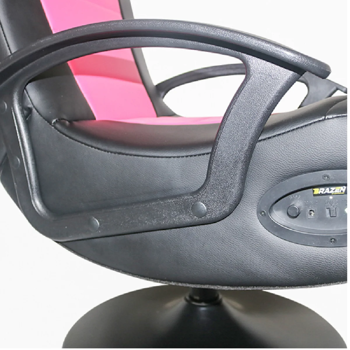 BraZen Stag 2.1 Bluetooth Surround Sound Gaming Chair - Grey – image 17