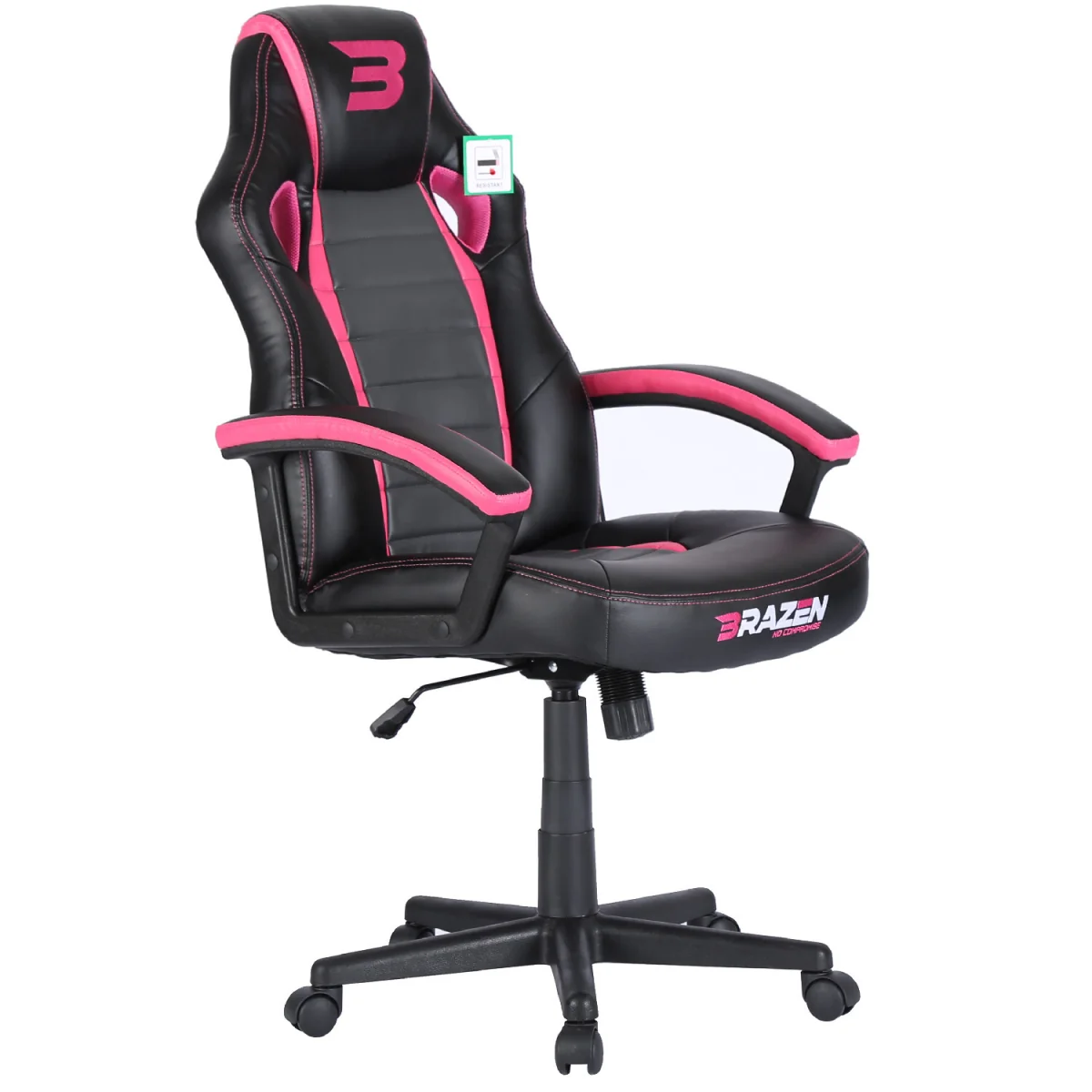 BraZen Stag 2.1 Bluetooth Surround Sound Gaming Chair - Grey – image 21