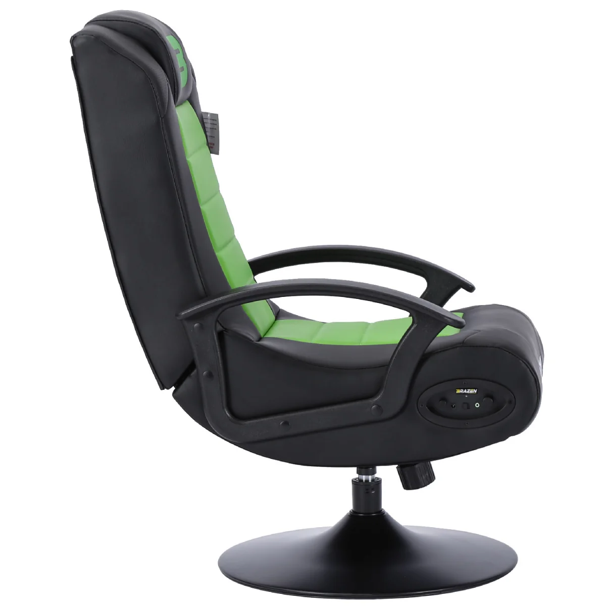 BraZen Stag 2.1 Bluetooth Surround Sound Gaming Chair - Grey – image 4