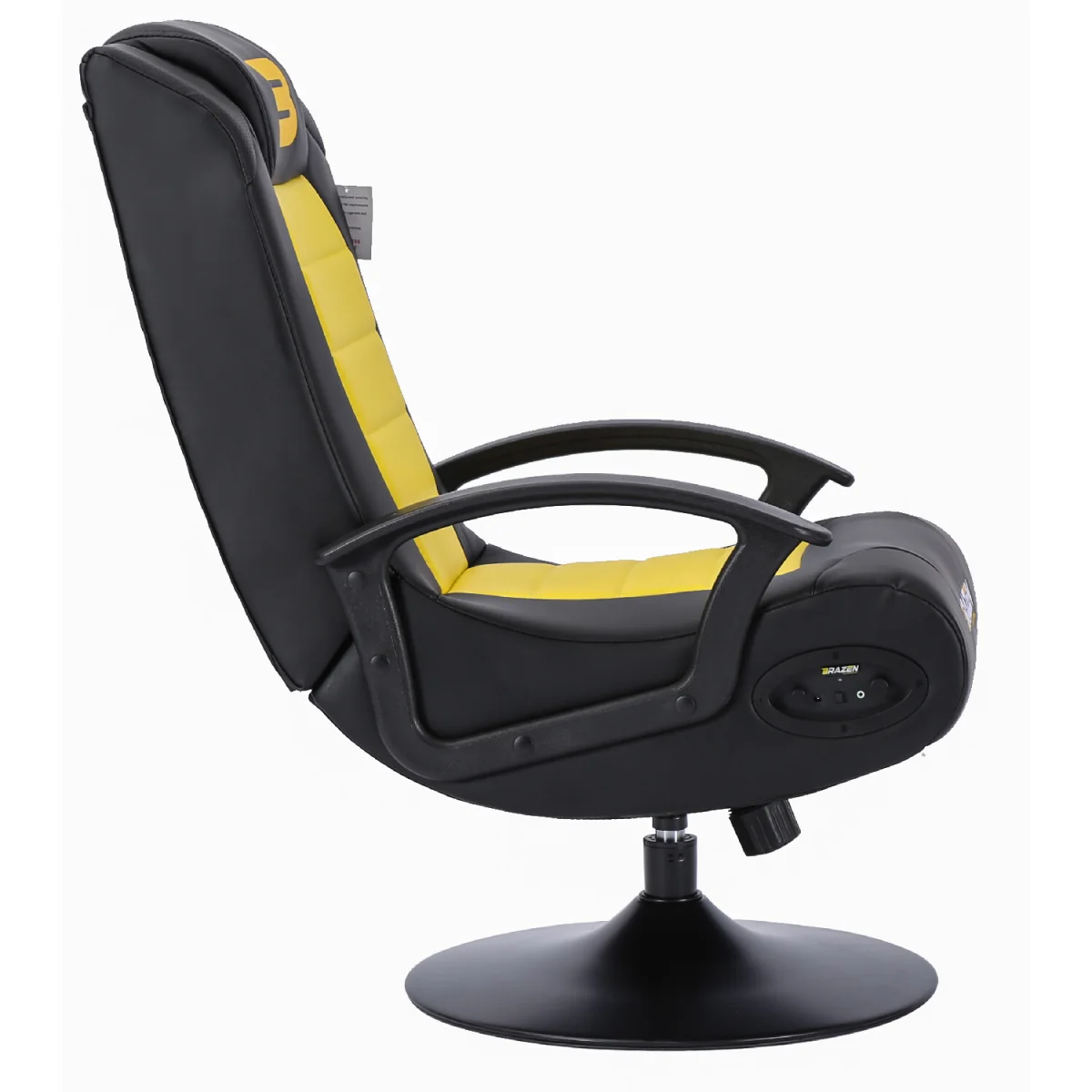 BraZen Stag 2.1 Bluetooth Surround Sound Gaming Chair - Grey – image 9