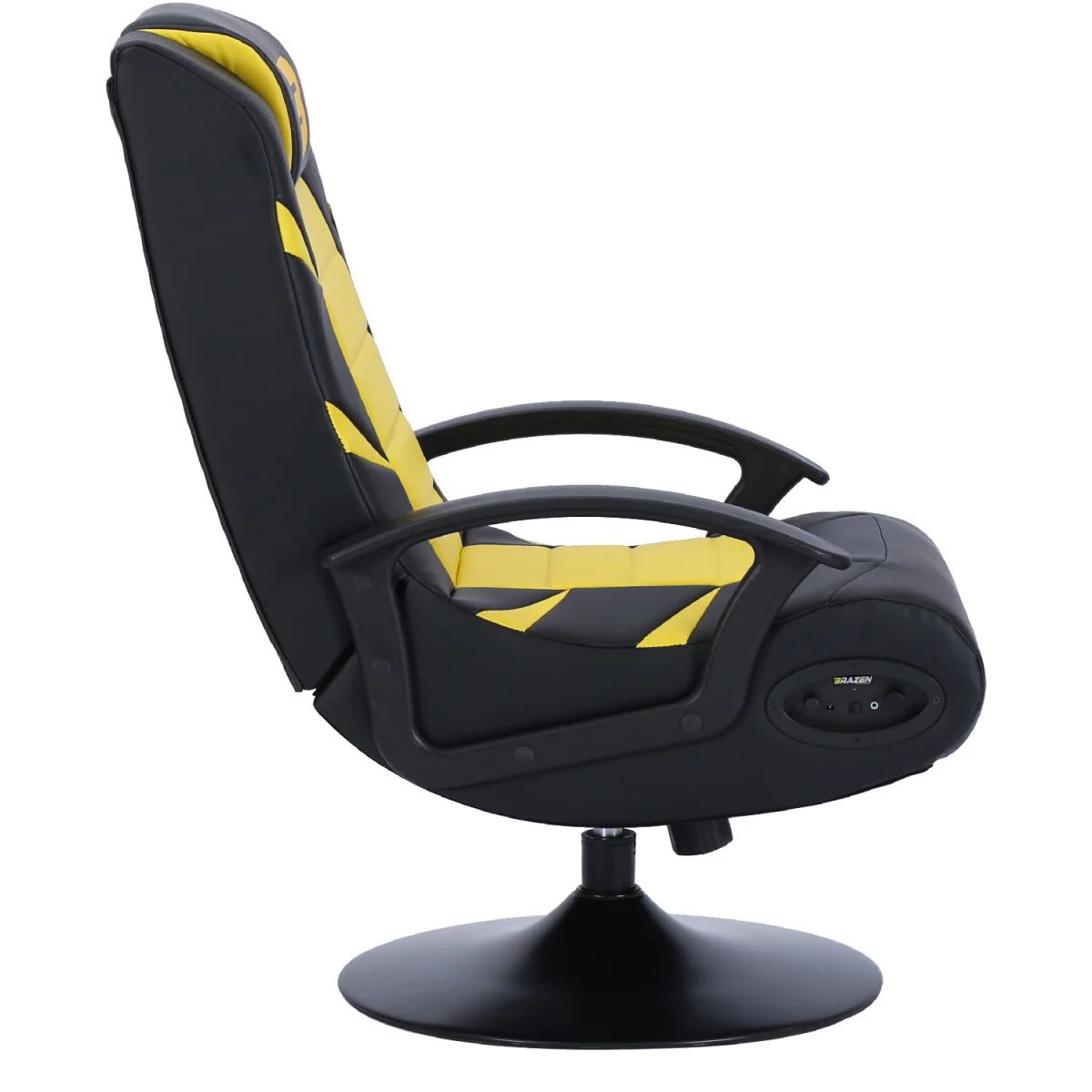 BraZen Pride 2.1 Bluetooth Surround Sound Gaming Chair - Blue – image 12