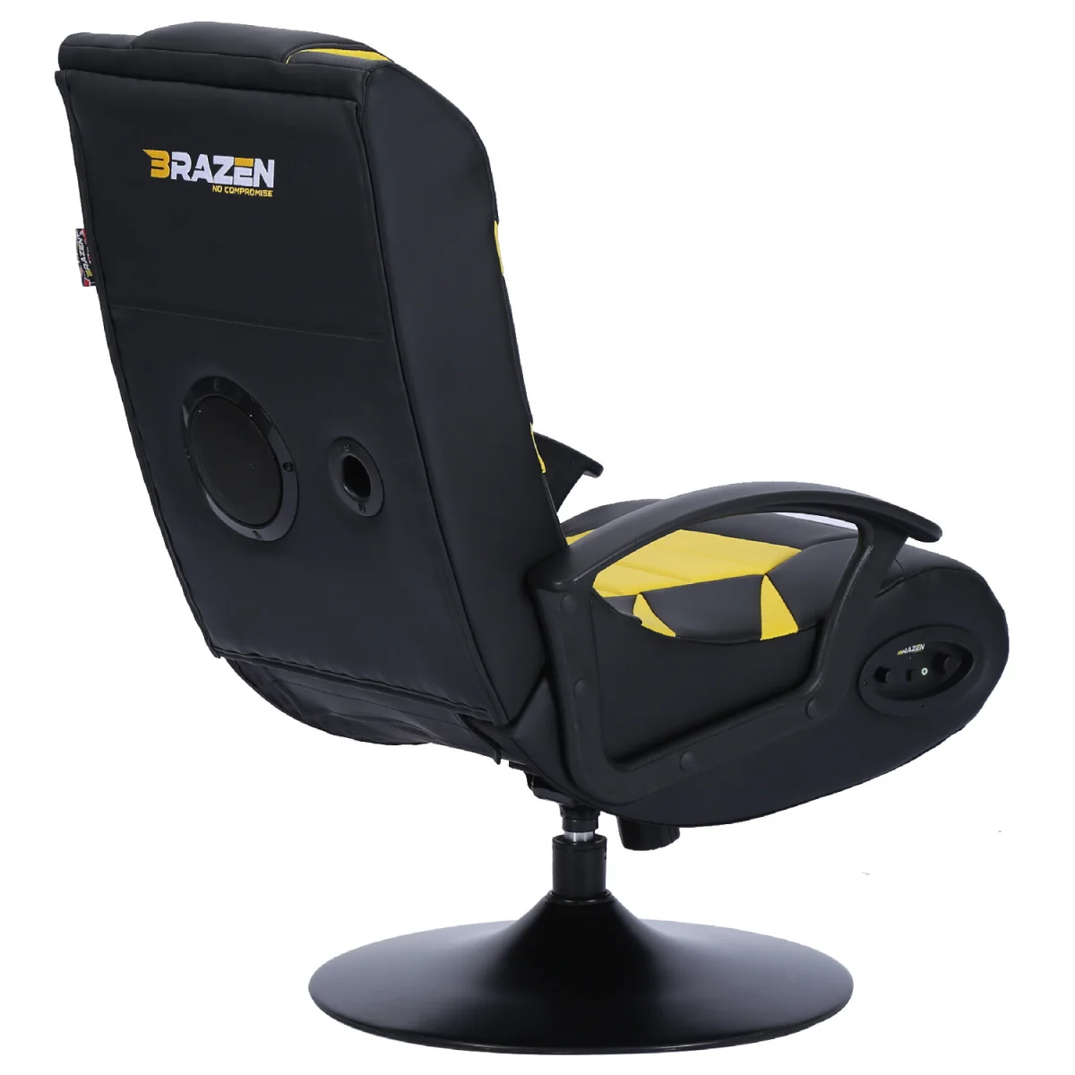 BraZen Pride 2.1 Bluetooth Surround Sound Gaming Chair - Blue – image 14