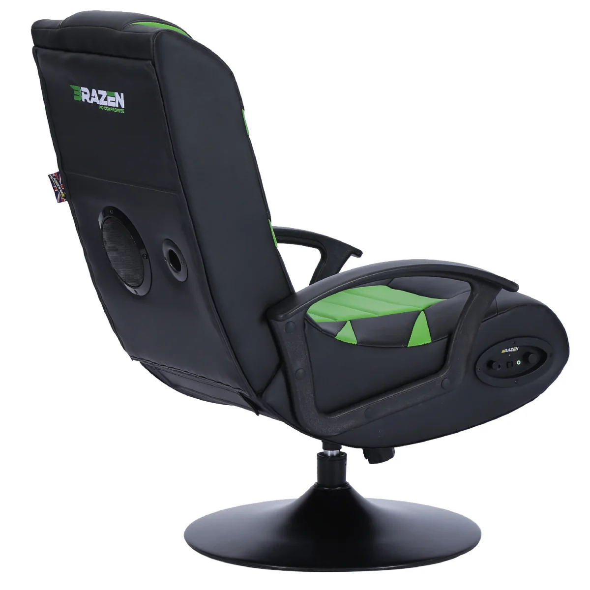 BraZen Pride 2.1 Bluetooth Surround Sound Gaming Chair - Blue – image 19