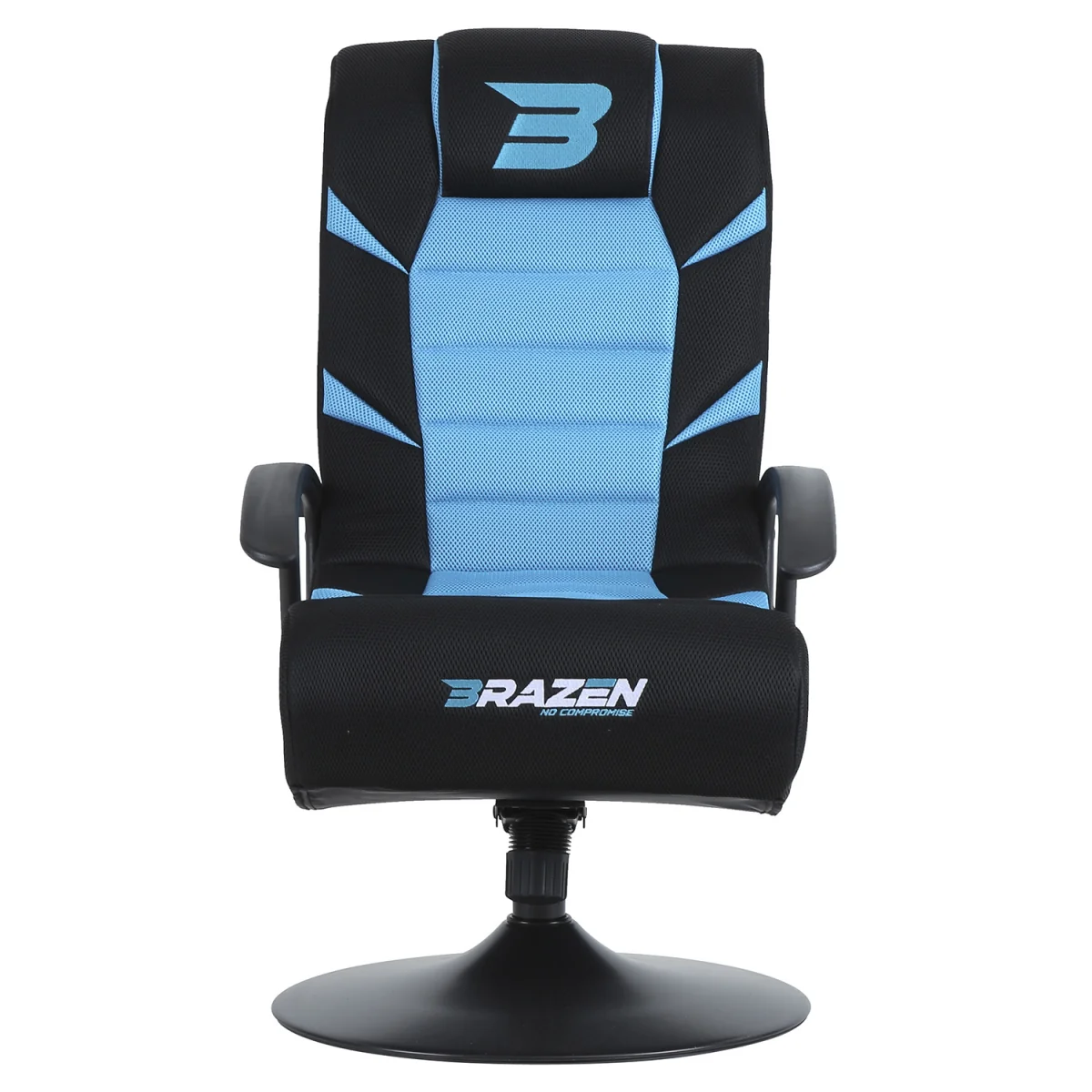 BraZen Pride 2.1 Bluetooth Surround Sound Gaming Chair - Blue – image 3