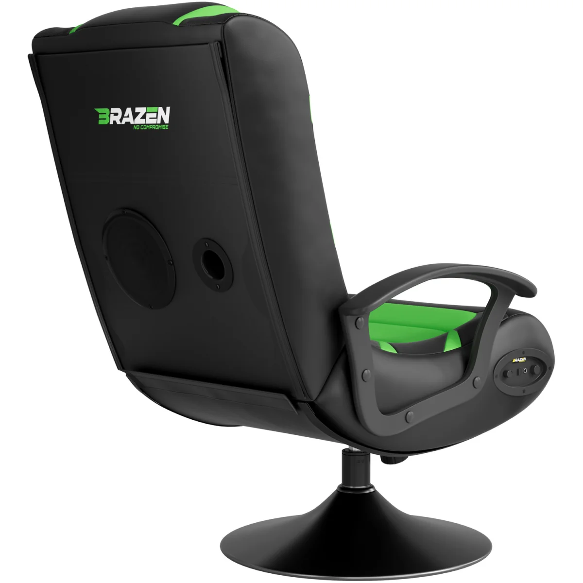 BraZen Pride 2.1 Bluetooth Surround Sound Gaming Chair - Blue – image 22
