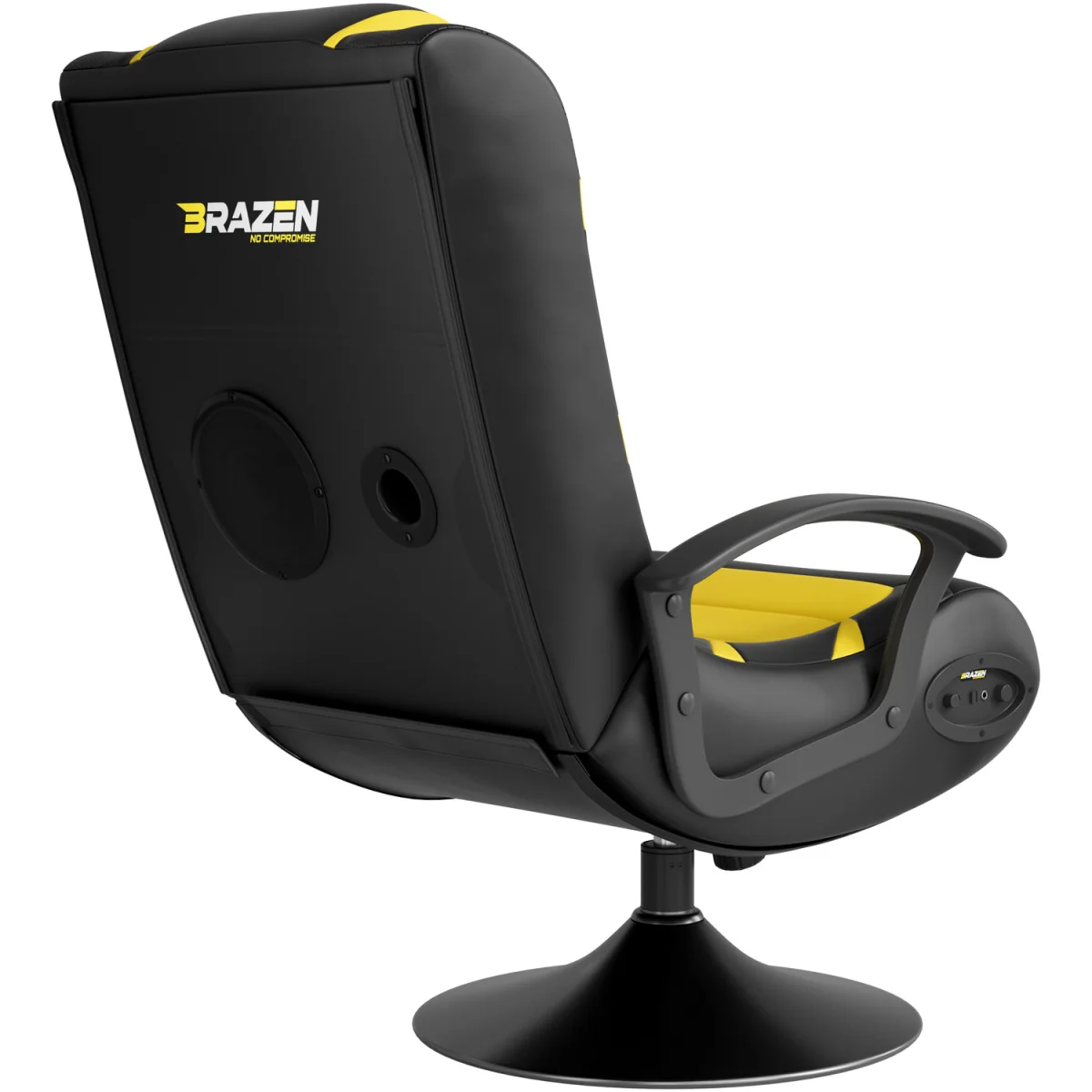 BraZen Pride 2.1 Bluetooth Surround Sound Gaming Chair - Blue – image 26
