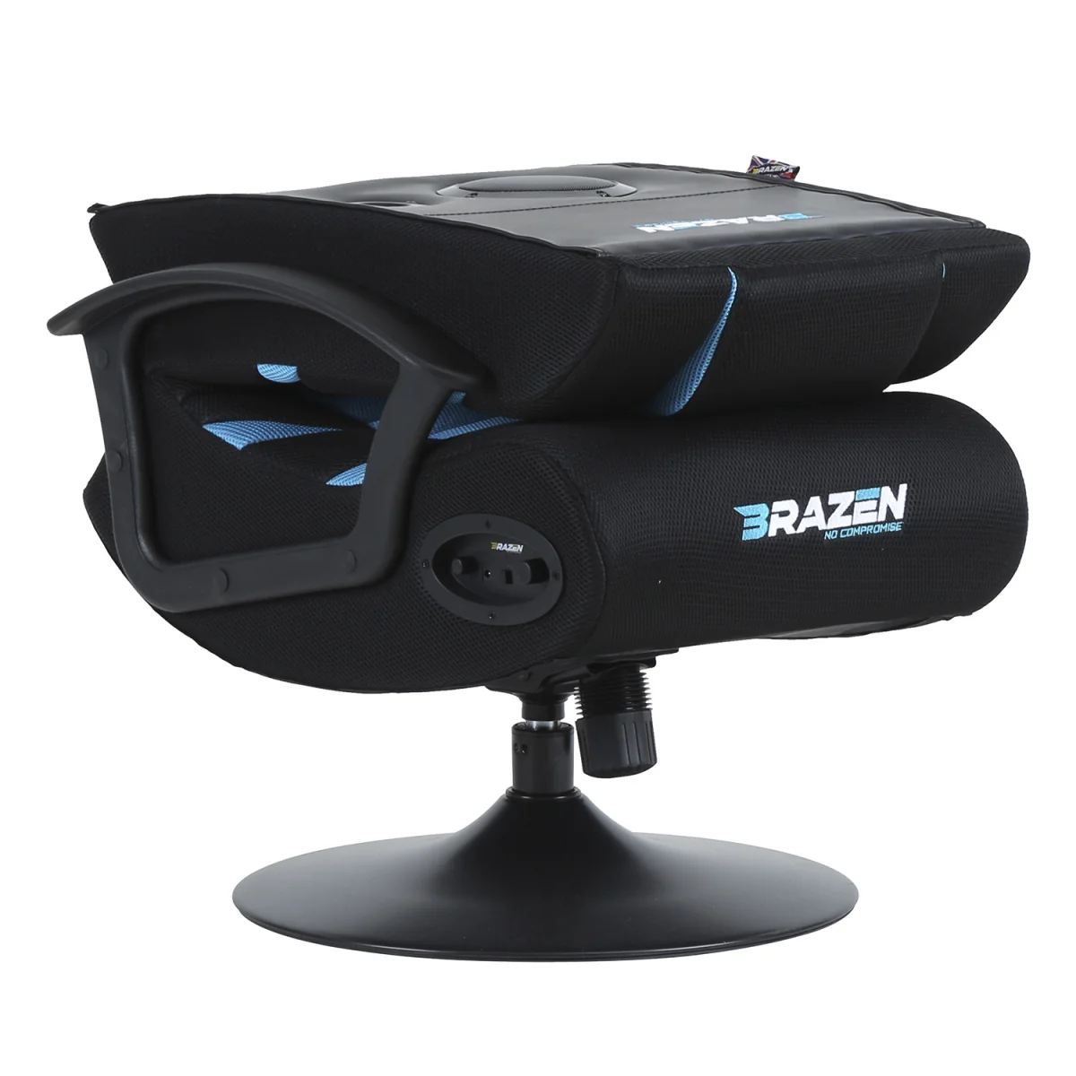 BraZen Pride 2.1 Bluetooth Surround Sound Gaming Chair - Blue – image 6