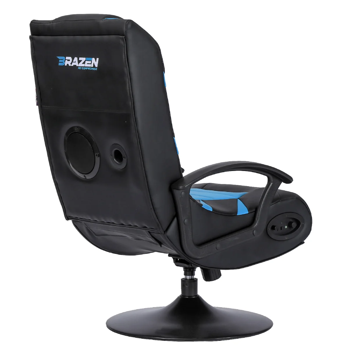 BraZen Pride 2.1 Bluetooth Surround Sound Gaming Chair - Blue – image 10