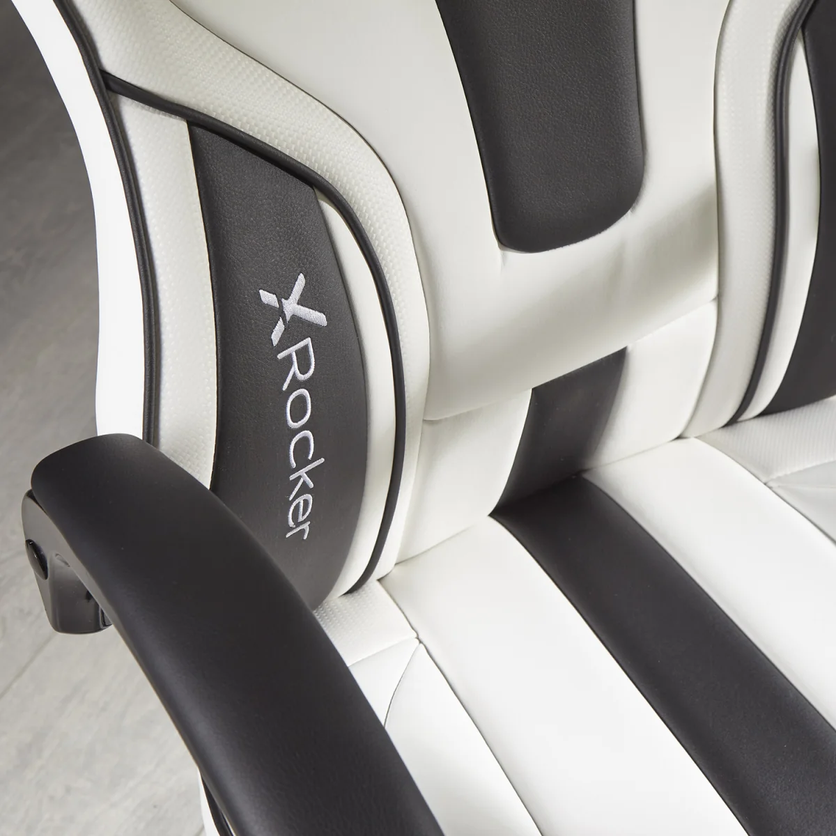 X Rocker Maverick Office Gaming Chair - White/Black – image 6