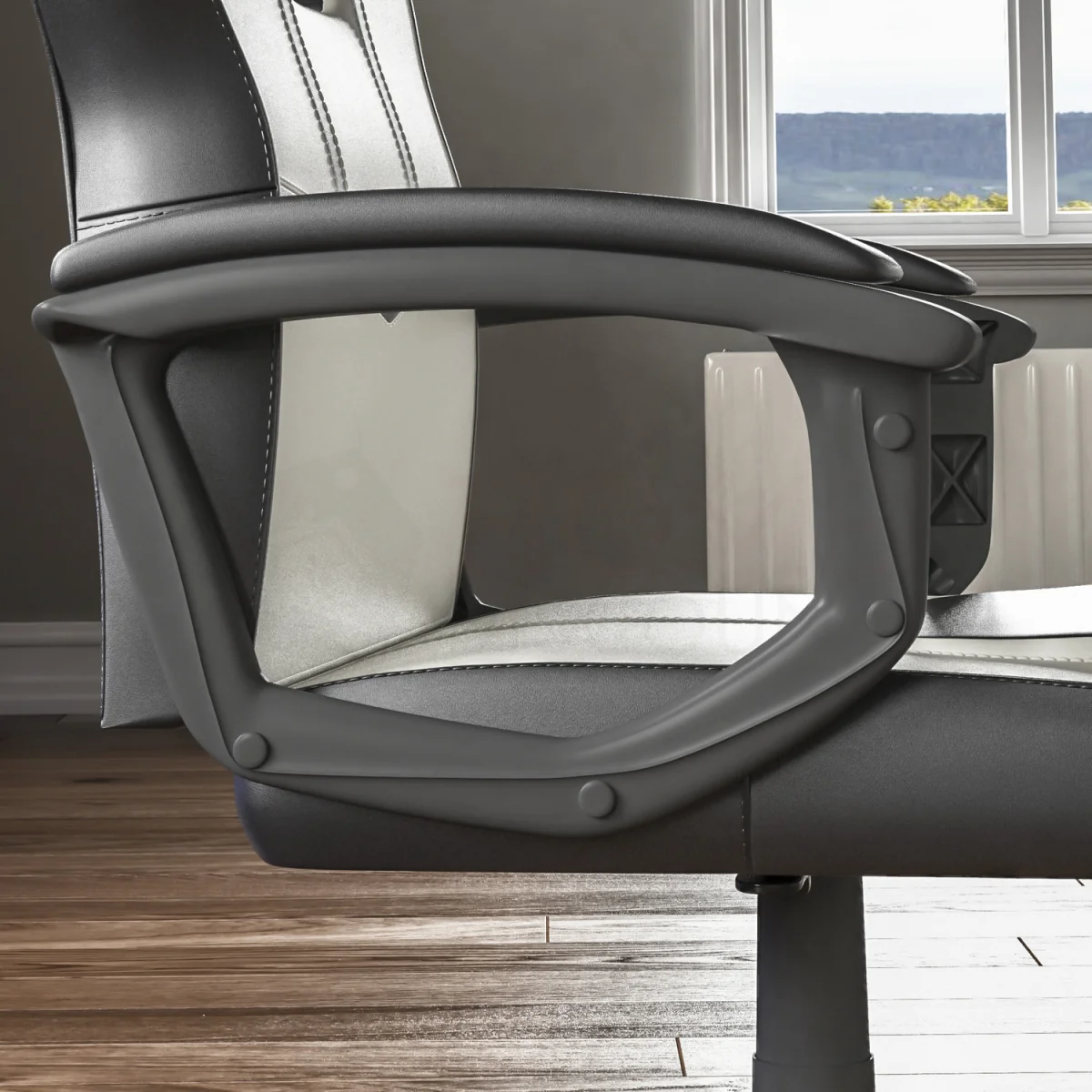 Comet Racing Gaming Chair - White – image 6