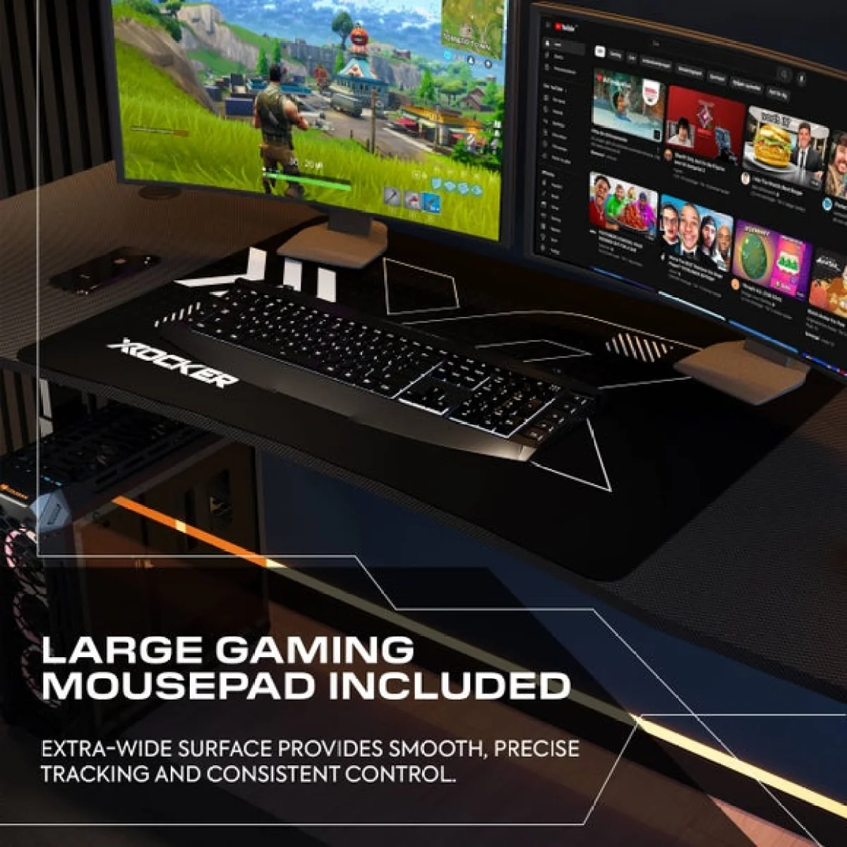 X Rocker Cougar Gaming Desk – image 5