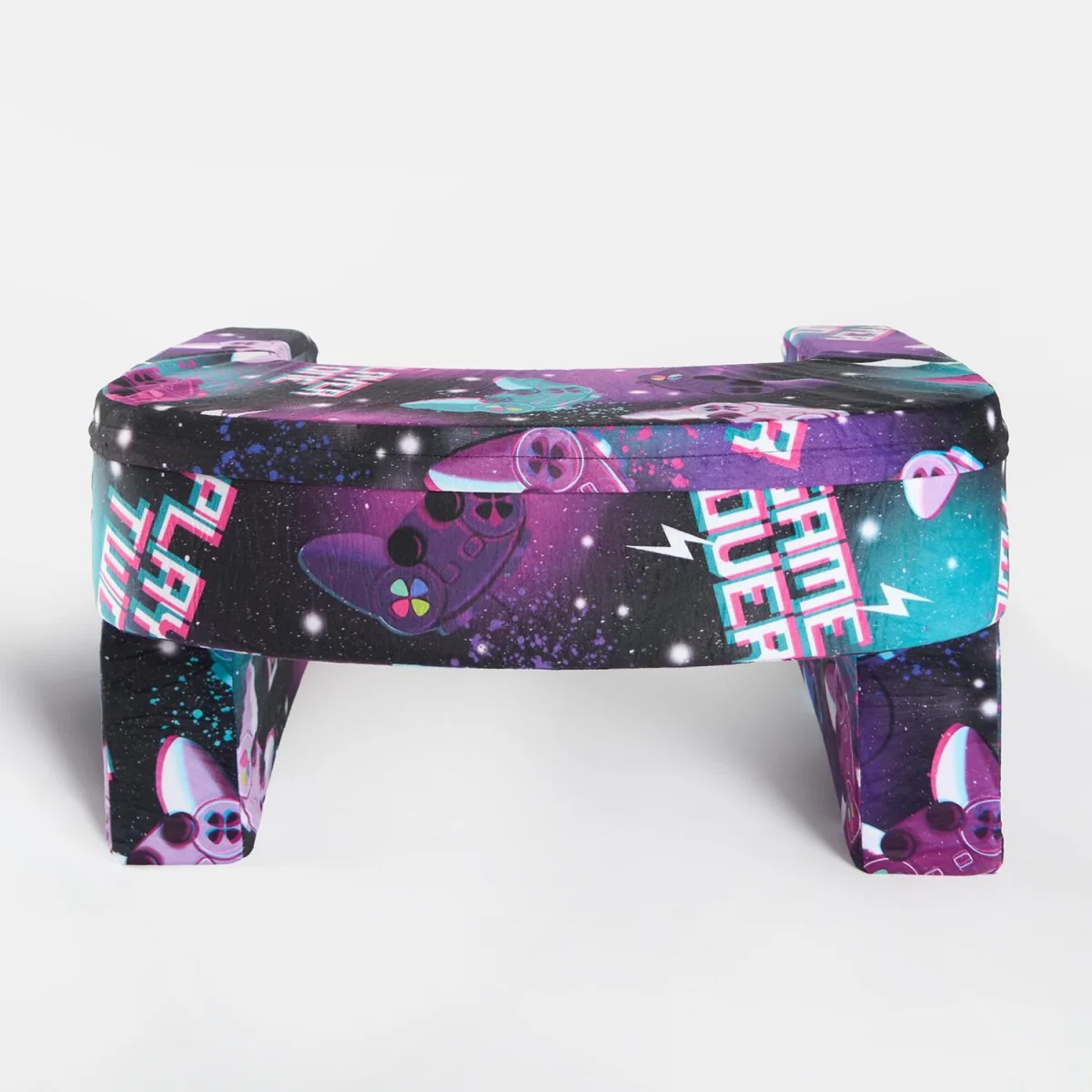 OHS Leopard Print Gaming Desk Lap Pillow - Neon – image 5