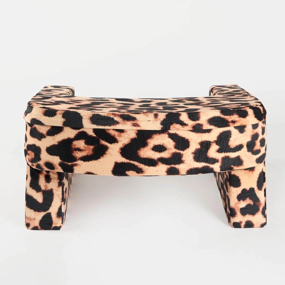 OHS Leopard Print Gaming Desk Lap Pillow - Natural – image 4