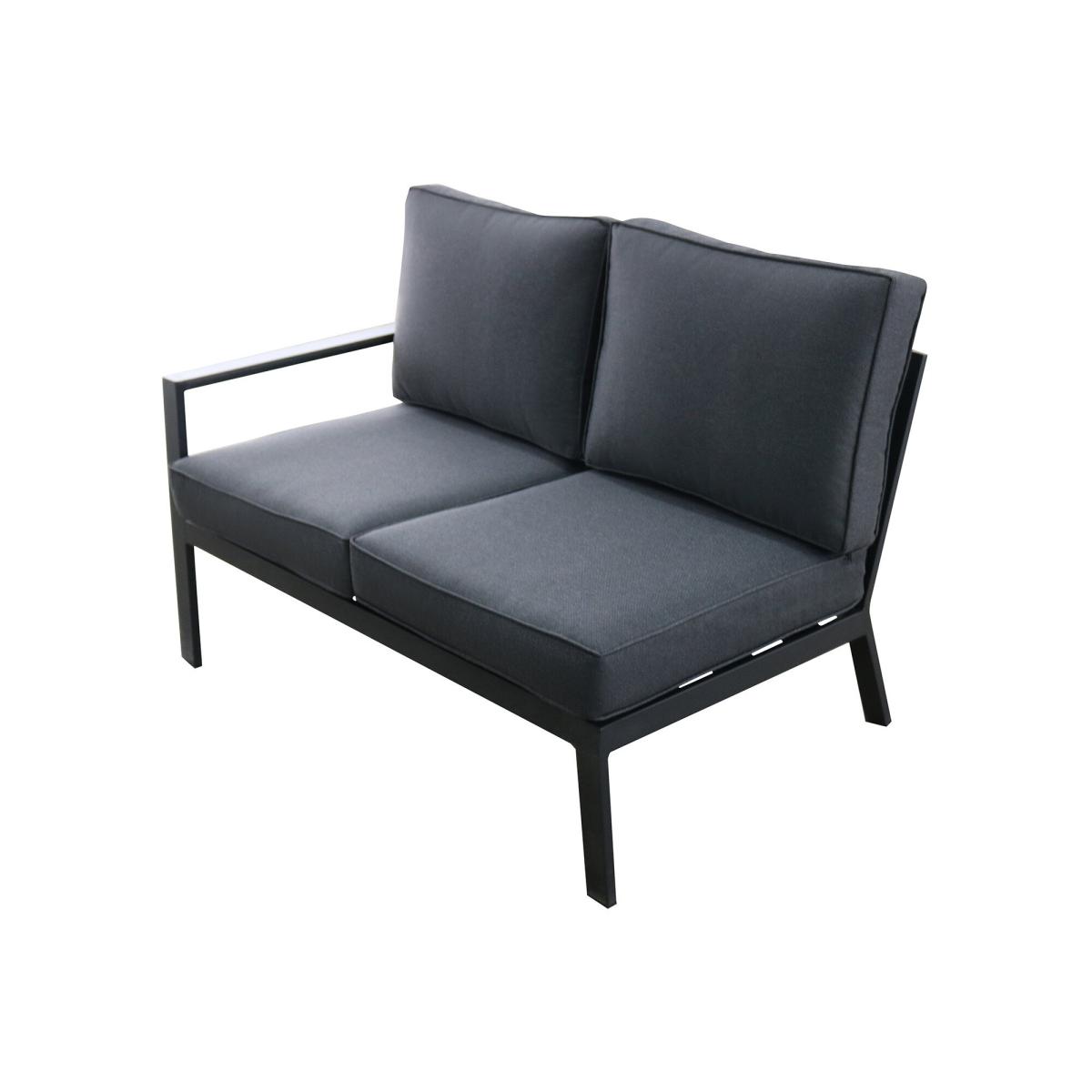Santos Garden Rising Table Corner Sofa Set, Aluminium, Grey | Barker & Stonehouse – image 4