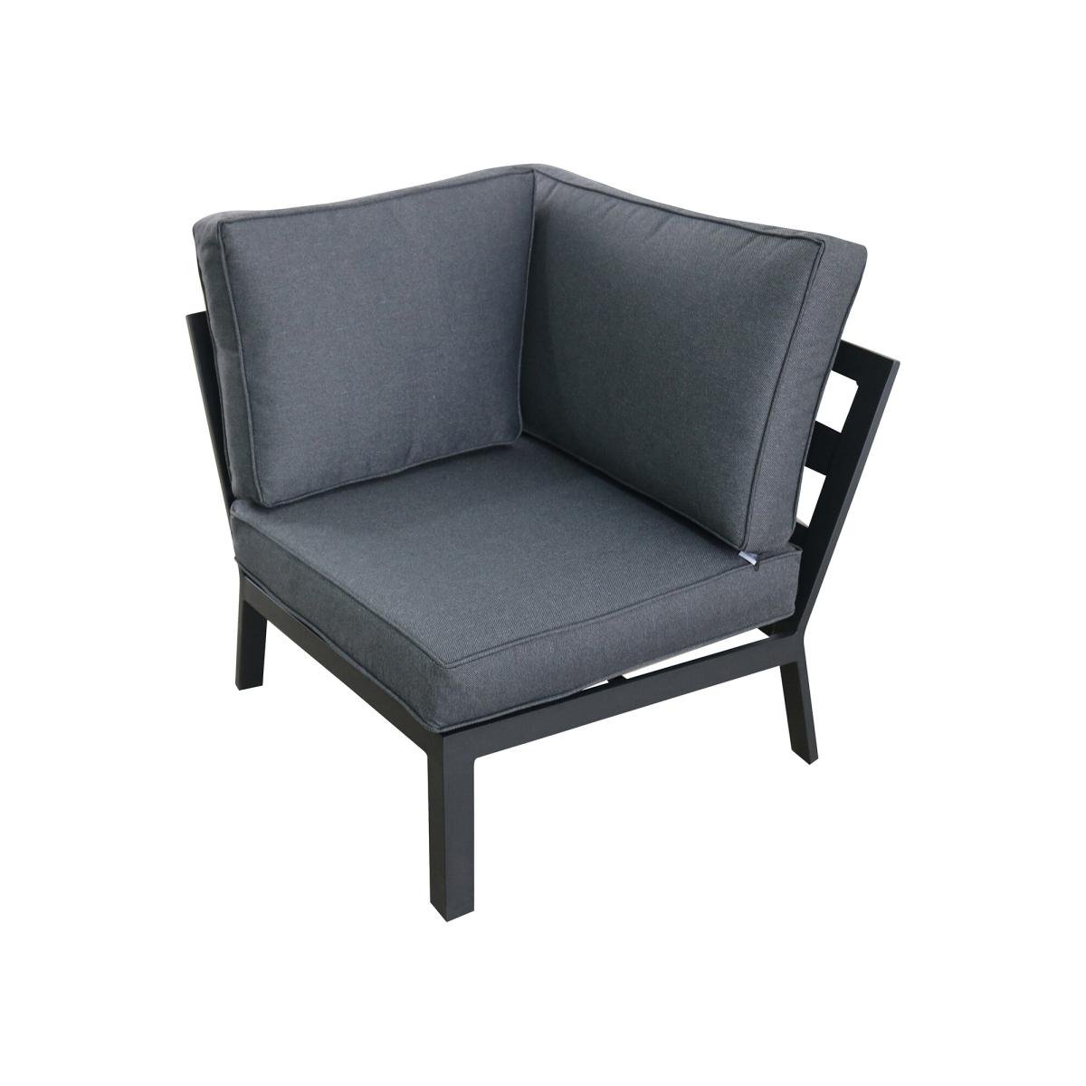 Santos Garden Rising Table Corner Sofa Set, Aluminium, Grey | Barker & Stonehouse – image 7