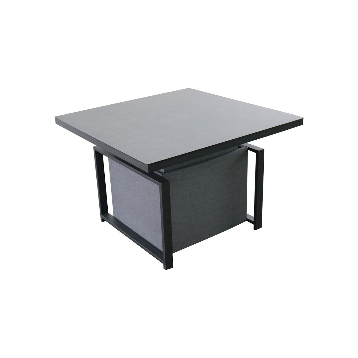 Santos Garden Rising Table Corner Sofa Set, Aluminium, Grey | Barker & Stonehouse – image 8
