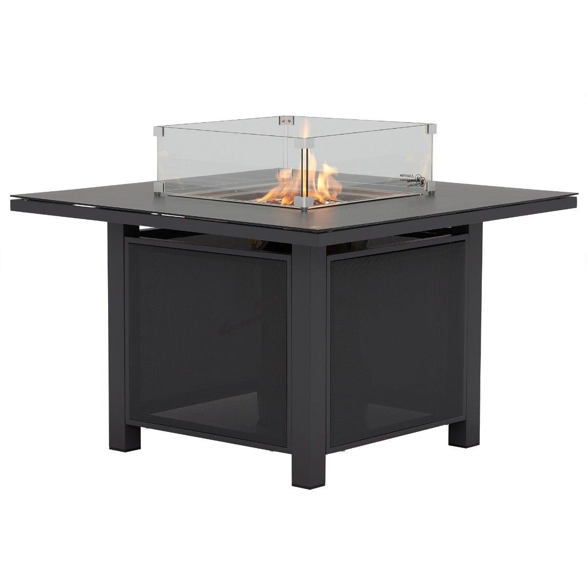Rio Garden 4 Seater Square Firepit Set, Grey | Barker & Stonehouse – image 11