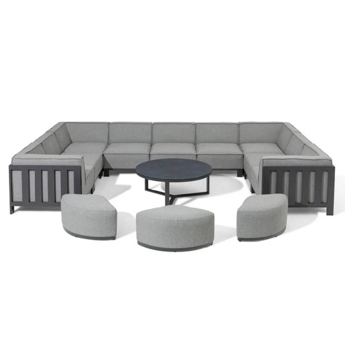 Maze Ibiza 10 Seater U-Shape Garden Sofa Set with Round Coffee Table – image 7