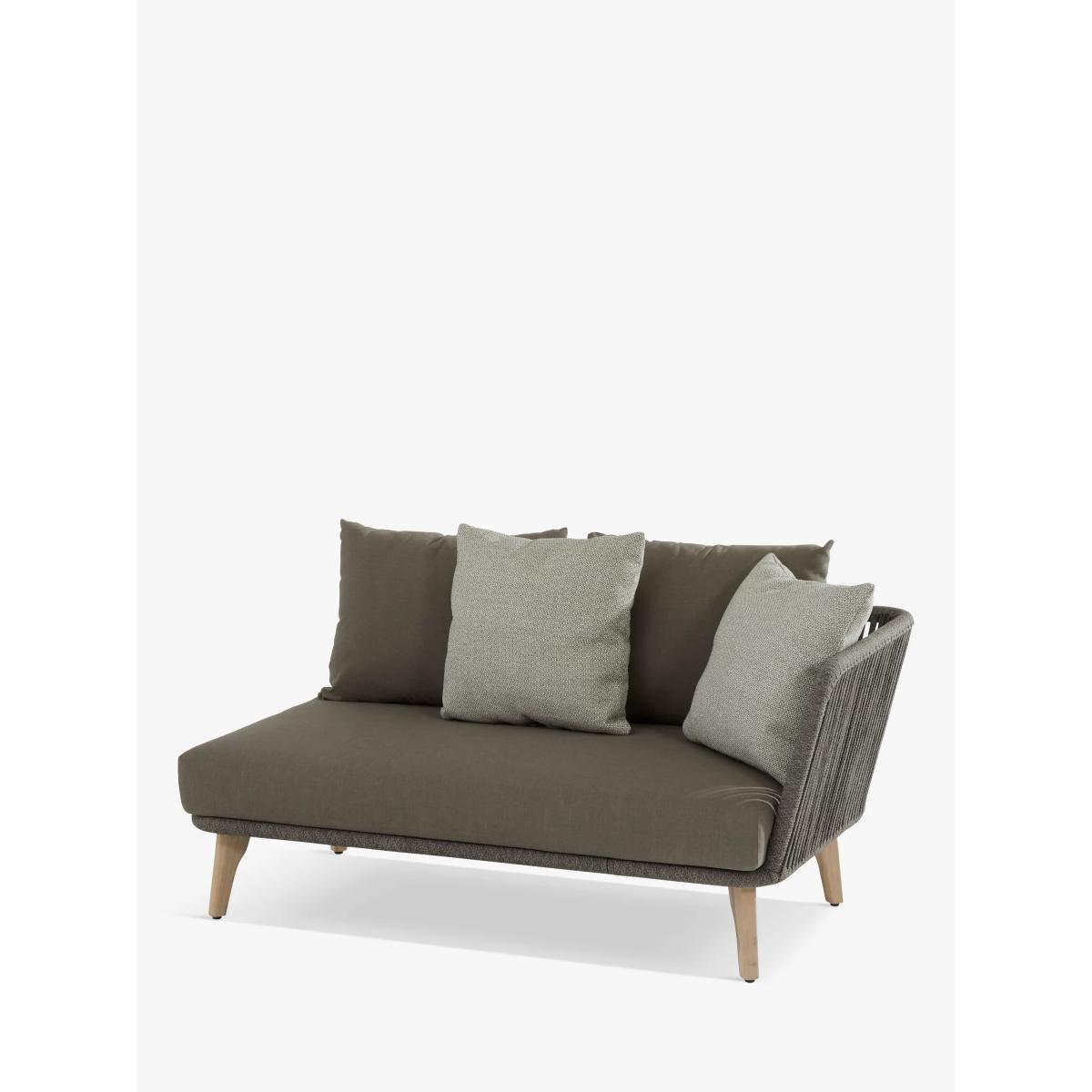 4 Seasons Outdoor Santander 5-Seater Garden Corner Lounging Set, Grey – image 2