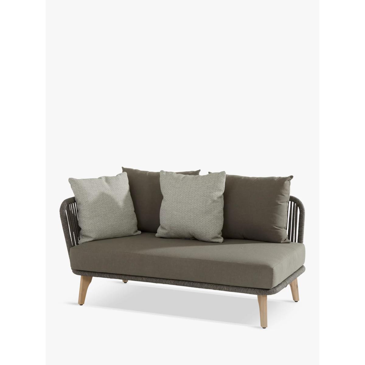 4 Seasons Outdoor Santander 5-Seater Garden Corner Lounging Set, Grey – image 3