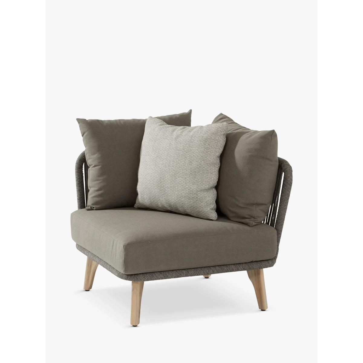 4 Seasons Outdoor Santander 5-Seater Garden Corner Lounging Set, Grey – image 4