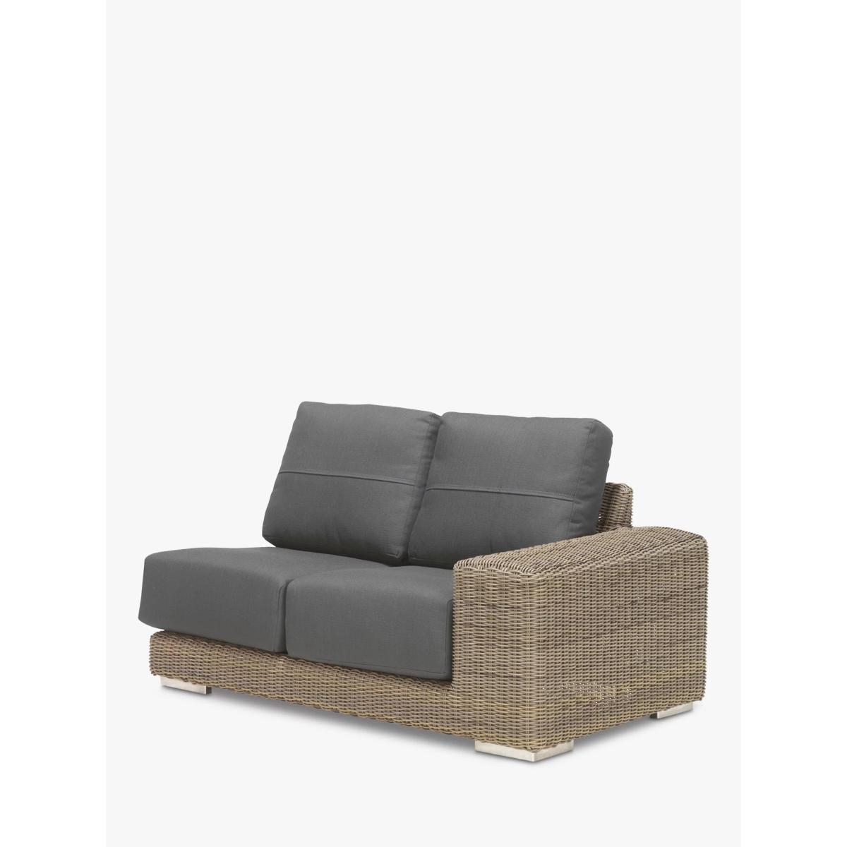 4 Seasons Outdoor Kingston 5-Seater Modular Corner Garden Lounging Set, Natural – image 2