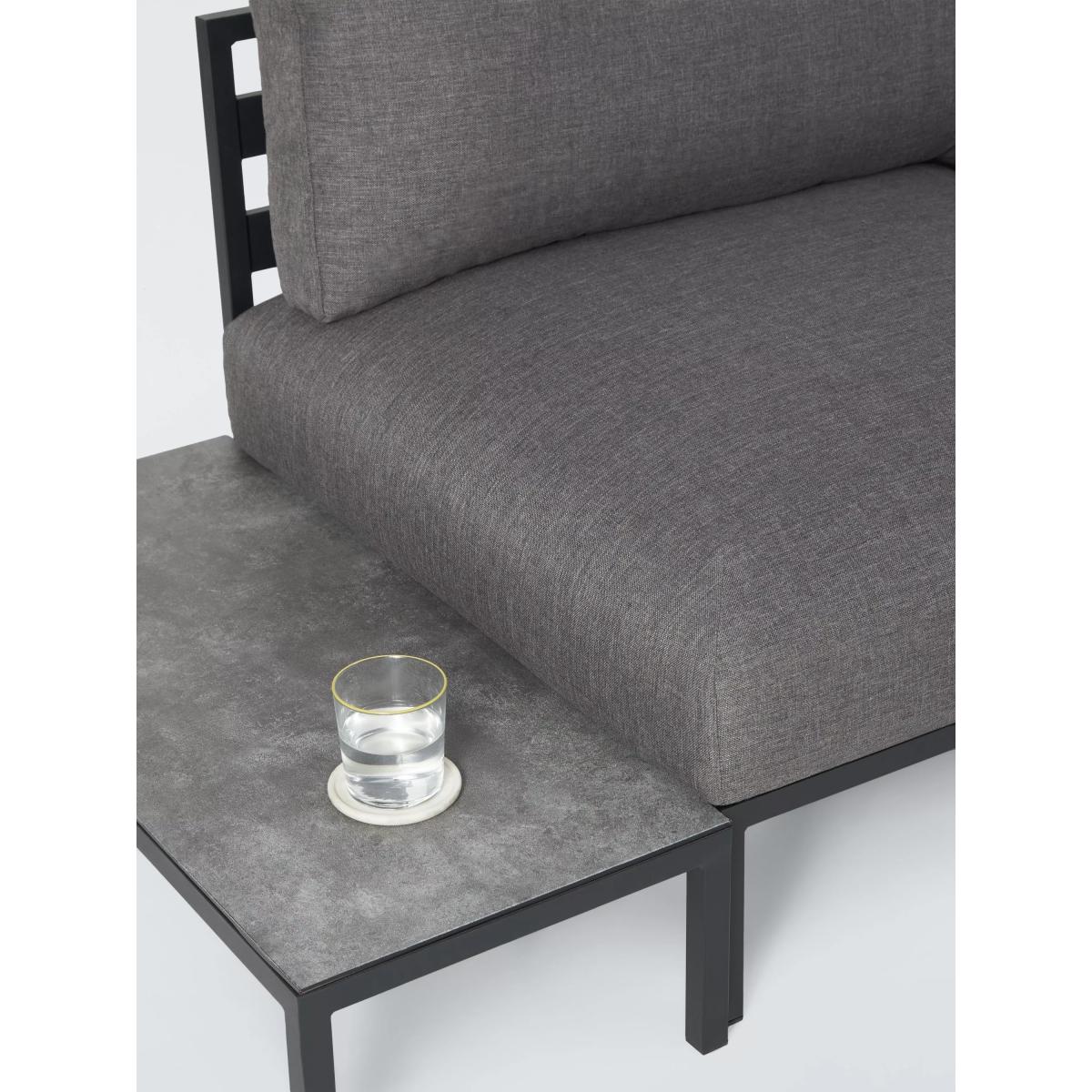 John Lewis Lena 5-Seater Modular Garden Lounge Set, Grey – image 5