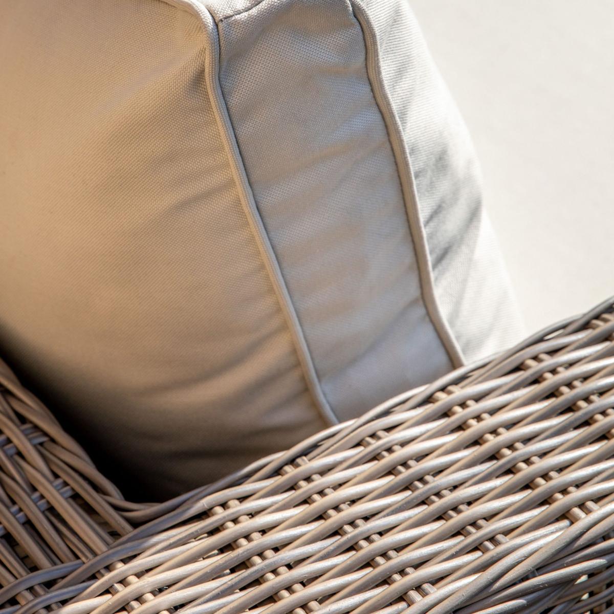 Compton Rattan Chaise Sofa and Chair Set - Natural – image 3