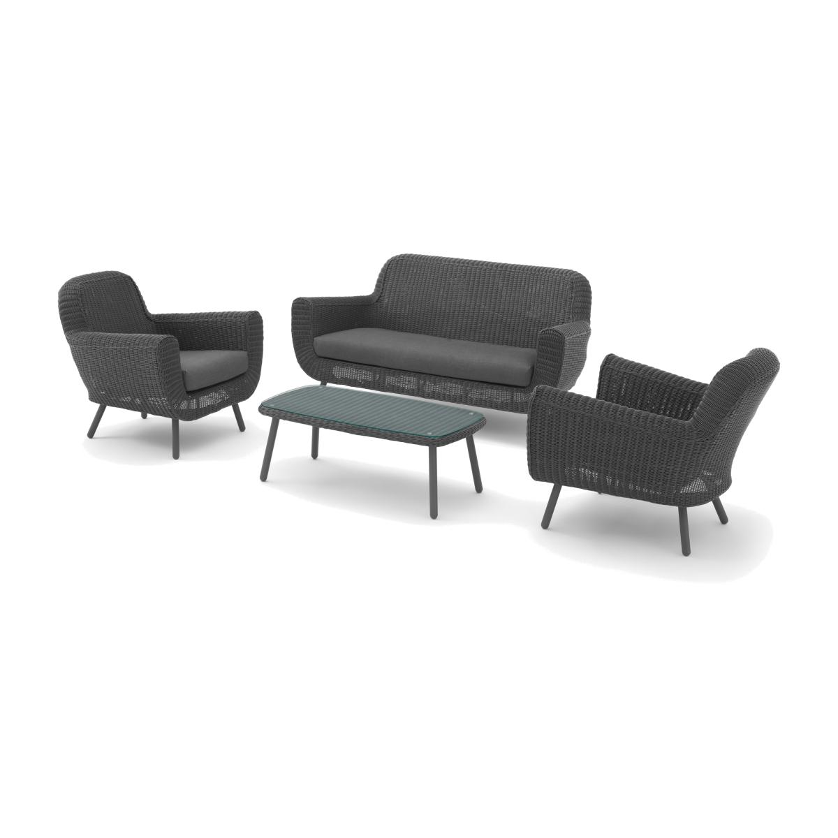 Jonah Garden Lounge Set, Dark Grey – image 1