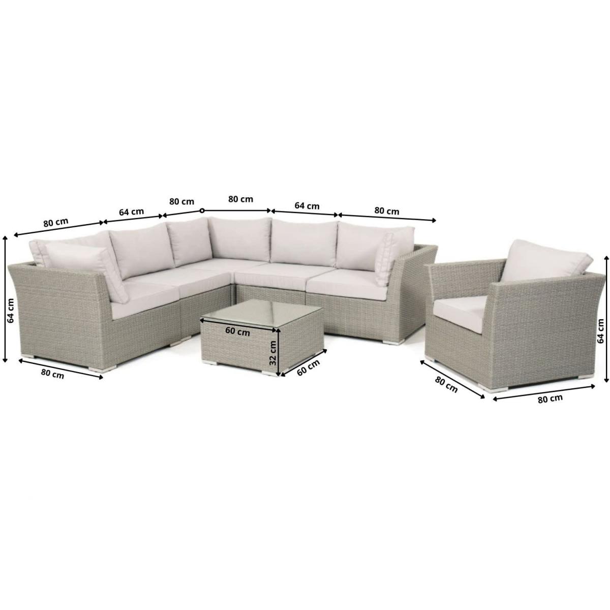 Skarnes - Rattan Corner Lounge Set – image 11