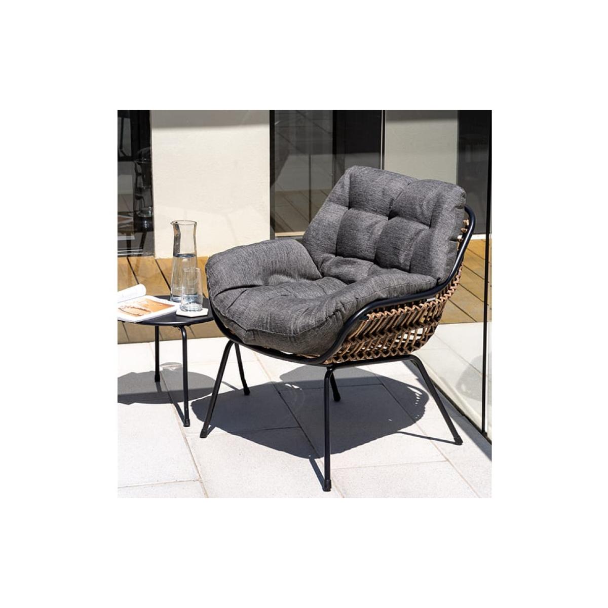 Cebu – Balcony Set – Grey – image 2