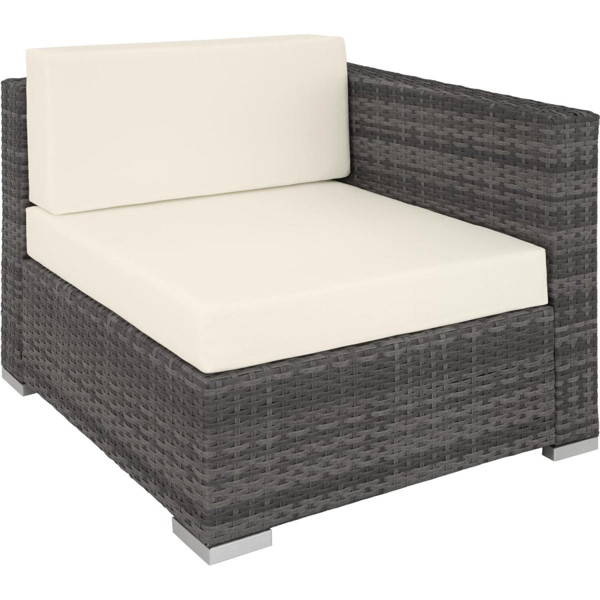 Rattan Garden Set Marbella 7 Seats 1 Table - Grey – image 7