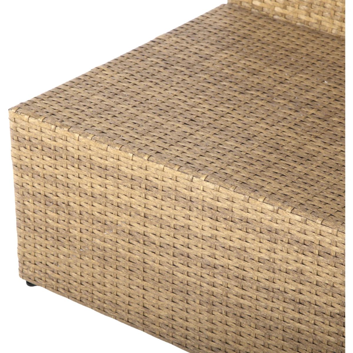 St. Tropez Garden Corner Sofa Set with Rising Table - Brown – image 3